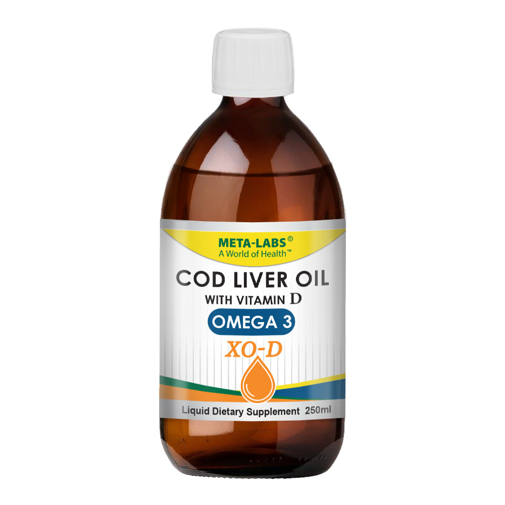 COD LIVER OIL WITH VITAMIN D 8 OZ