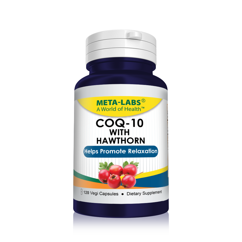 COQ-10 W/ HAWTHORNE-120, COQ-10 100 MG, HAWTHORN BERRY EXTRACT 400 MG