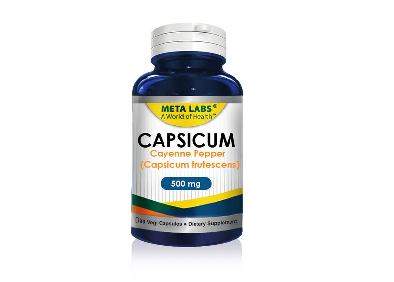 CAPSICUM (CAYENNE PEPPER) 90 CAPSULES